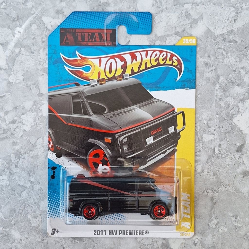 Hot Wheels A Team Van (Free Ptotect & packing kayu)
