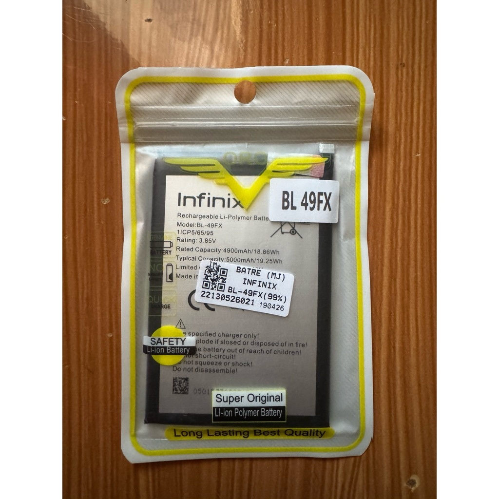 Baterai Infinix Smart 5 BL-49FX
