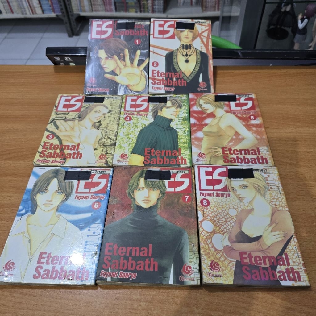 Bundle Komik Eternal Sabbath Volume 1-8 Preloved