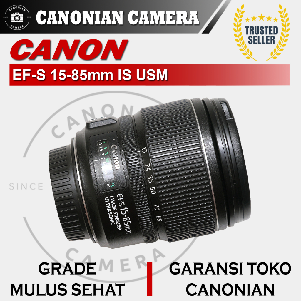Lensa Canon EF-S 15-85mm IS USM
