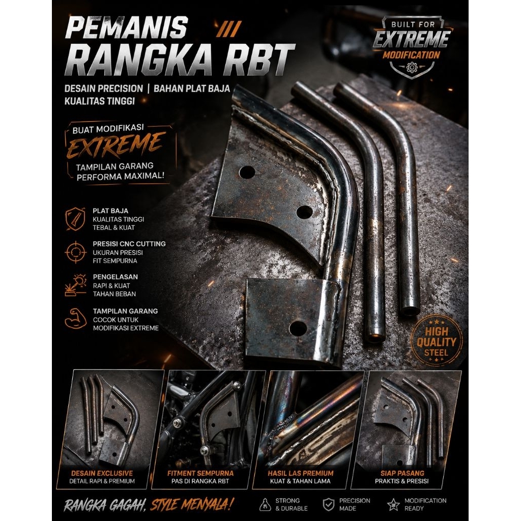 PEMANIS RANGKA RBT ABSOLUTE REVO