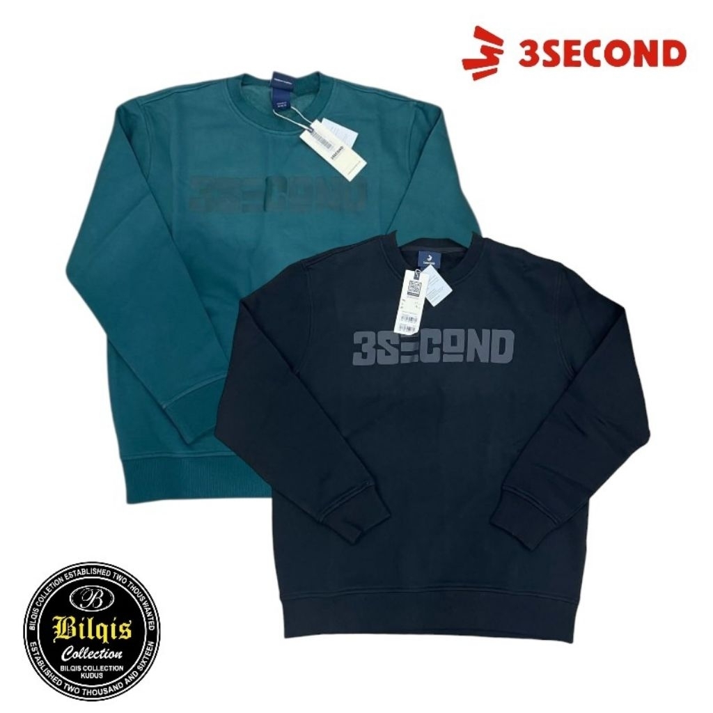 sweater 3second pria original