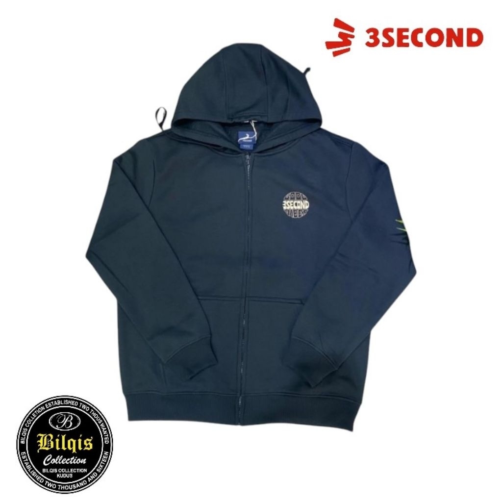 jaket 3second pria original