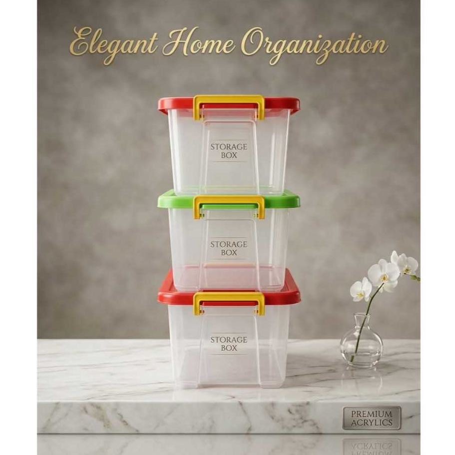 CONTAINER BOX / KOTAK PENYIMPANAN KONTAINER PLASTIK / CONTAINER BOX GOLDEN OX / KOTAK PENYIMPANAN KO