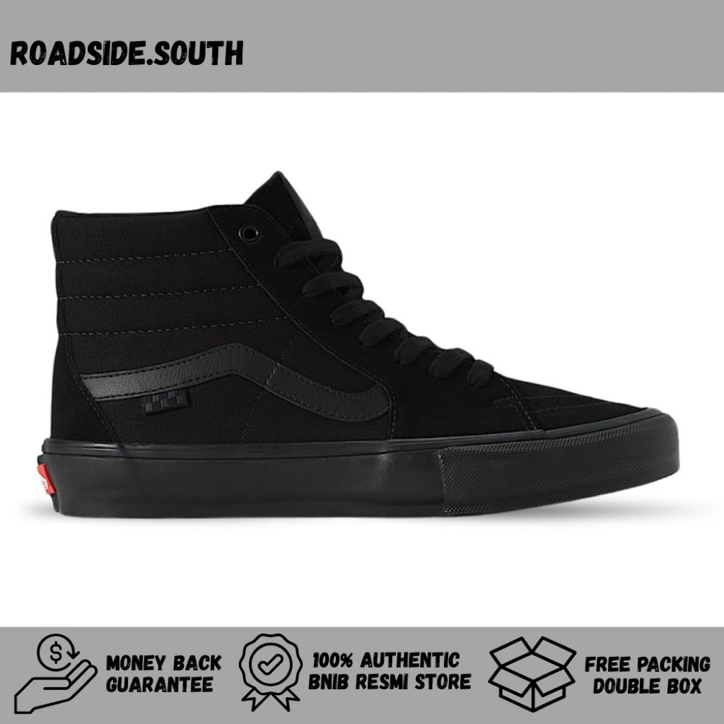 Vans Skate Sk8 High Black Black