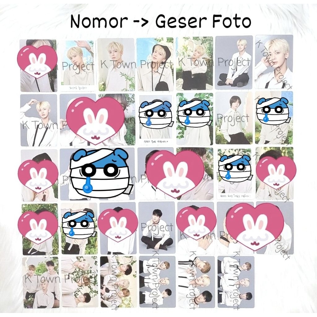 [READY - CLEARANCE SALE] TXT ACT:BOY ACT BOY CONCERT MINI PHOTOCARD SET SPECIAL GIFT CARD YEONJUN SO