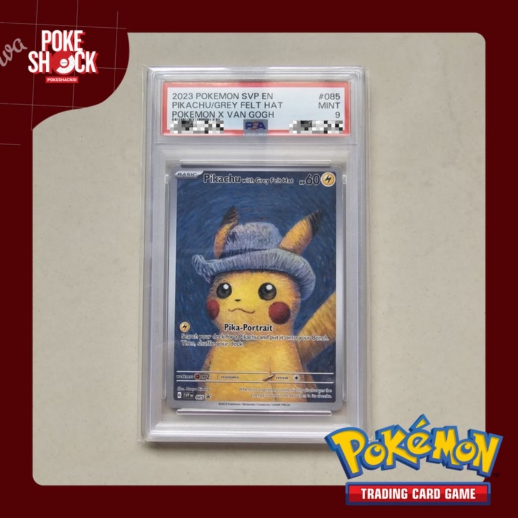 POKESHACK | Pokemon TCG Pikachu Vangogh Van Gogh ENG PSA 9