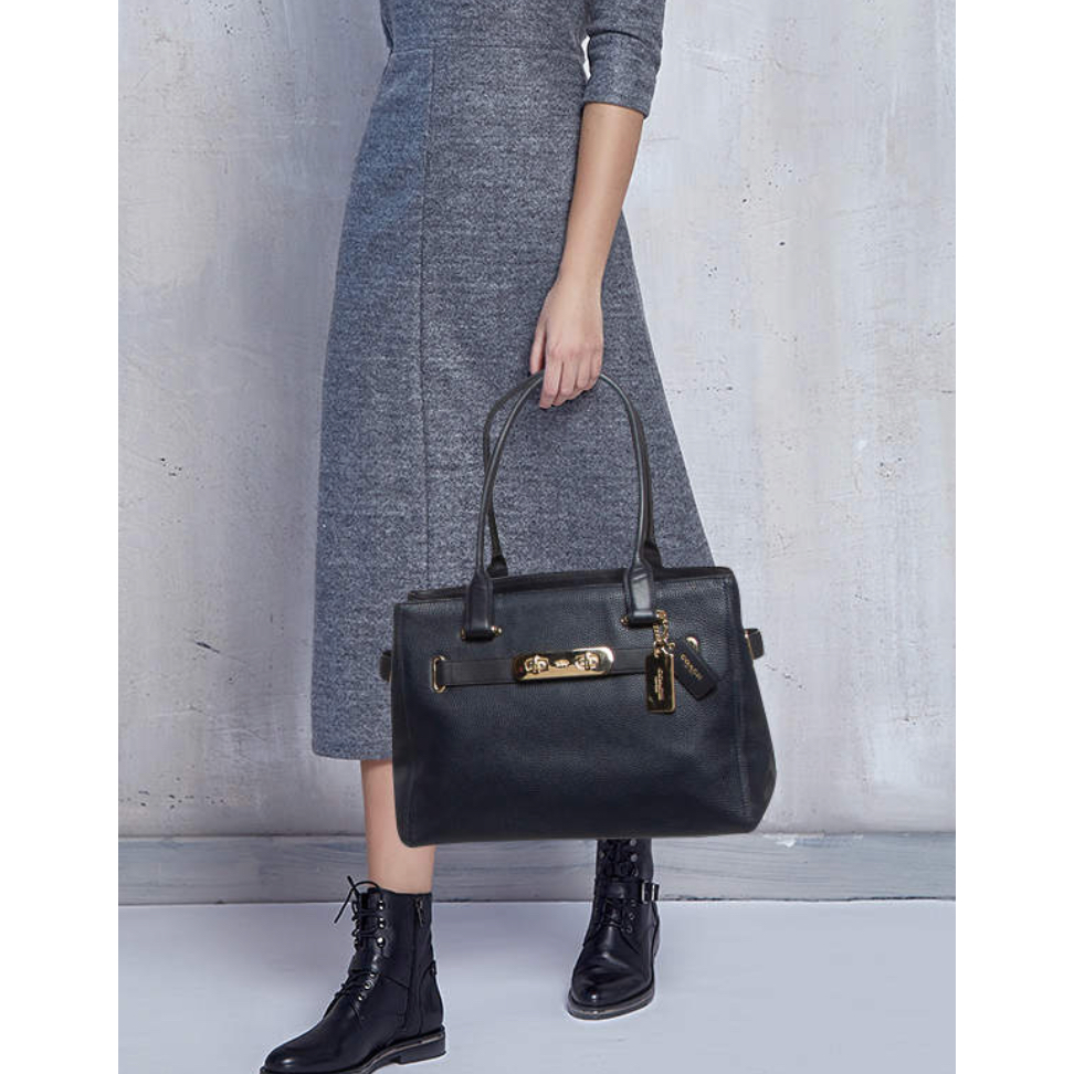 Coach Swagger 33 Tote | Kulit Asli