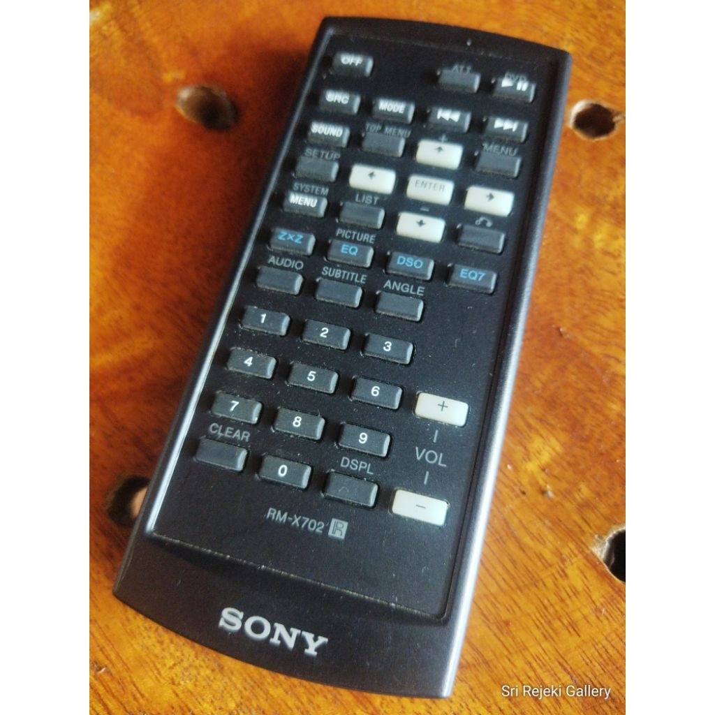 Remote portable audio car mobil sony RM-X702