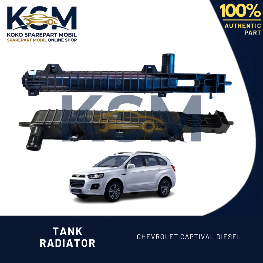 Upper Tank Radiator Chevrolet Captiva Diesel 2011  (K-0058 - 6566)