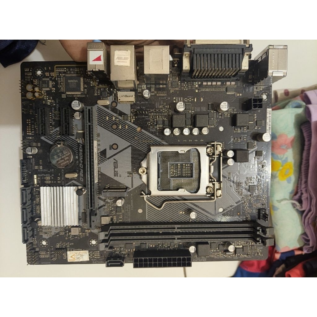 motherboard h310m no display