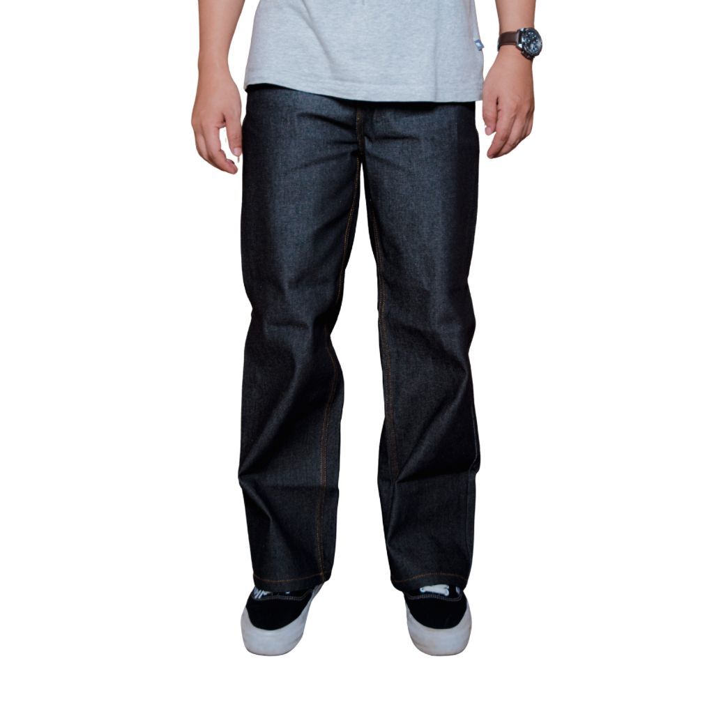 Hinuna - JW Loose Pants Jeans denim pria | Celana jeans pria | Loose pants denim