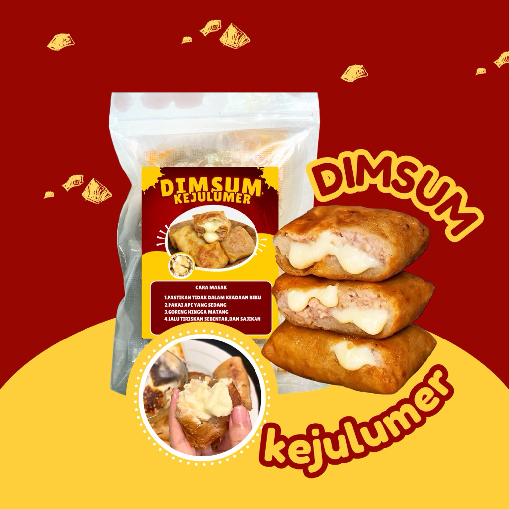 dimsum goreng keju lumer/dimsum keju lumer/dimsum keju crot
