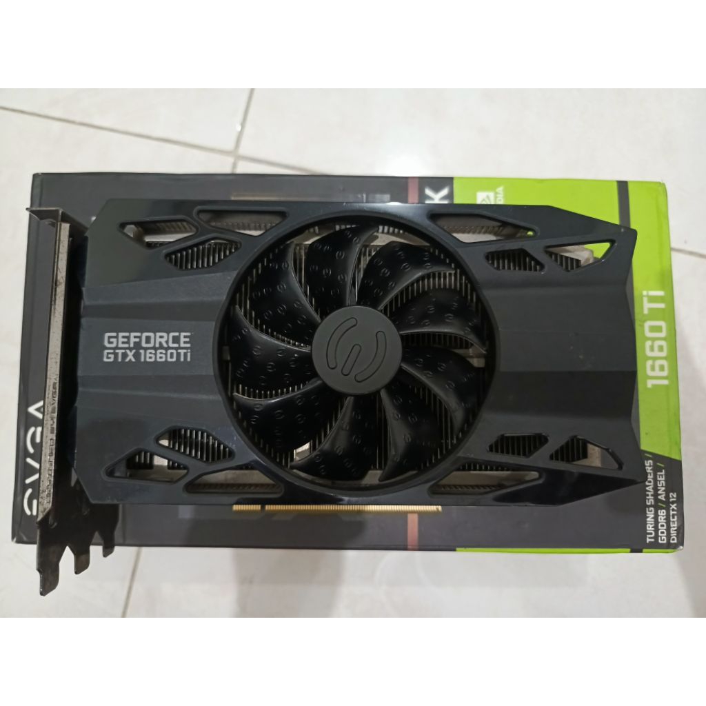 EVGA GTX 1660 TI 6 GB DDR6