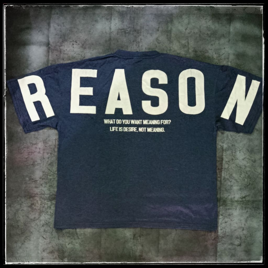 Kaos dry fit boxy oversized sablon karet bahan stretchy - Beaumere - Size L