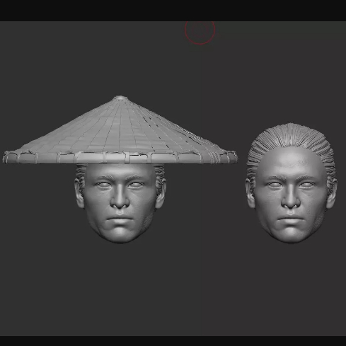 Headsculpt HS Head Mortal Kombat 1 Raiden ADAM Muff Toys Notaman NWToys Vtoys Romankey Marvel Legend