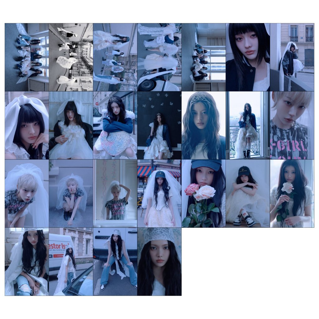 MINI STIKER ILLIT MAMIHLAPINATAPAI 25 PCS STICKER CHROMO KPOP UNOFFICIAL IROHA MINJU WONHEE