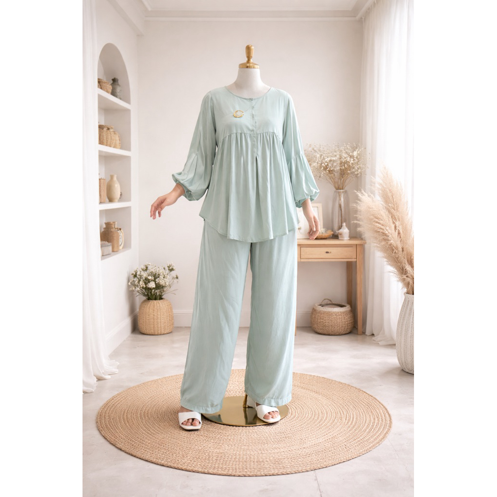SET AISHA RAYON TWILL PREMIUM