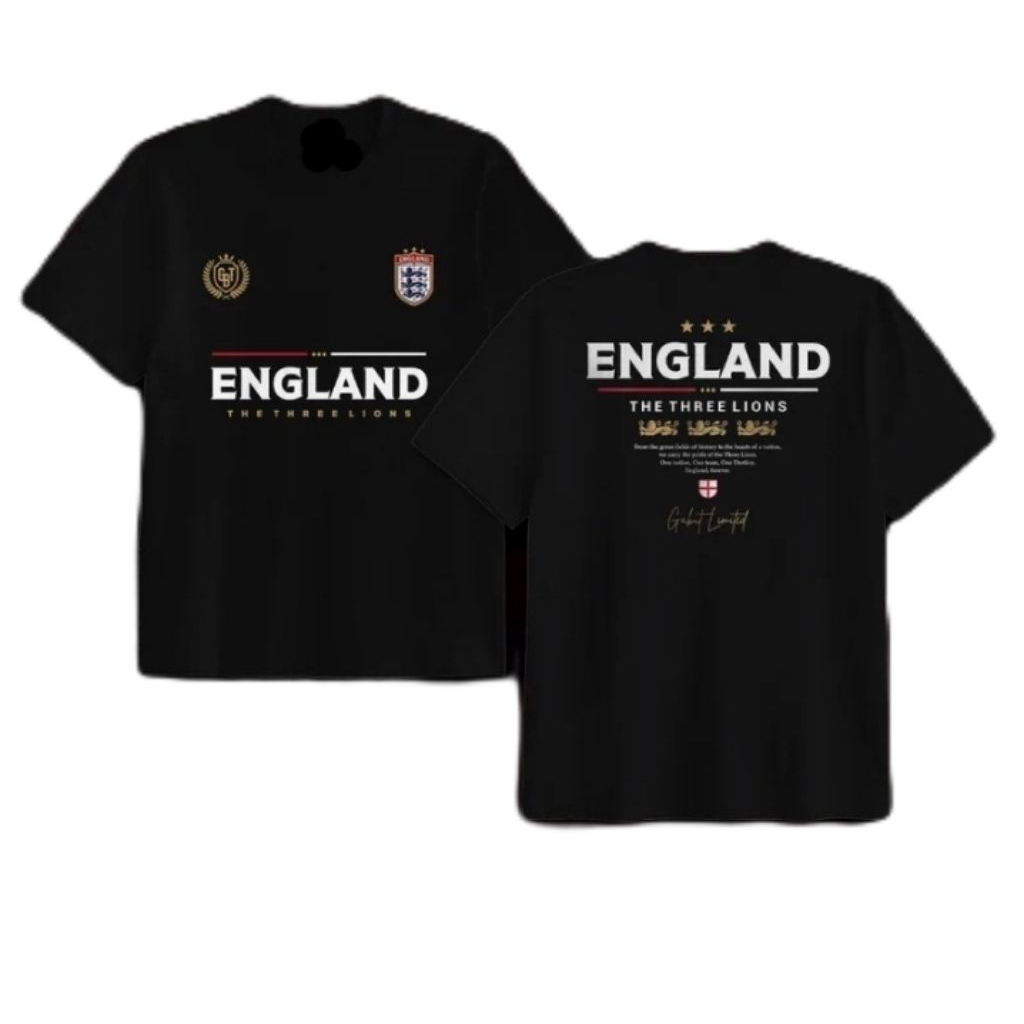 Kaos Distro ENGLAND Desain Putih– kaos Supporter Portugal Keren dan Berkelas