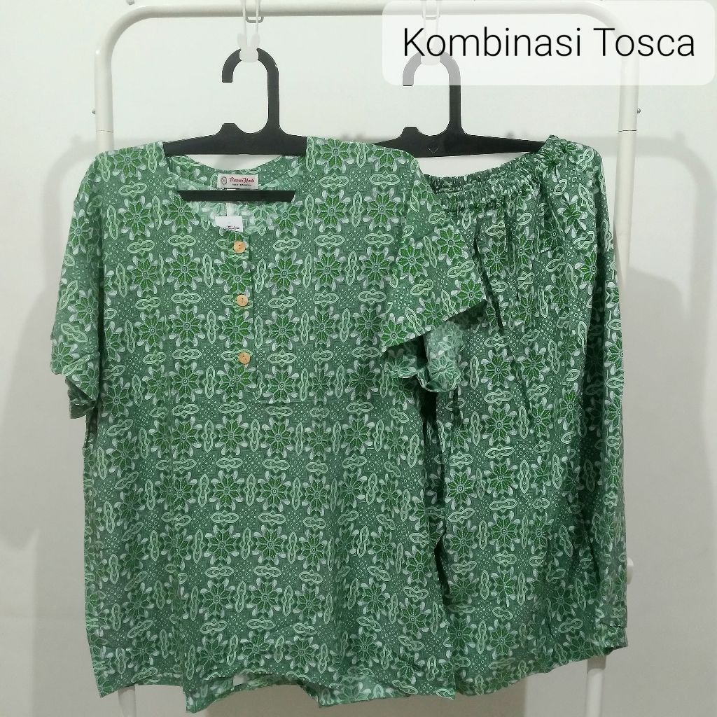 Baju Tidur Piyama Setelan Daster Atas Bawah Batik Danar Hadi