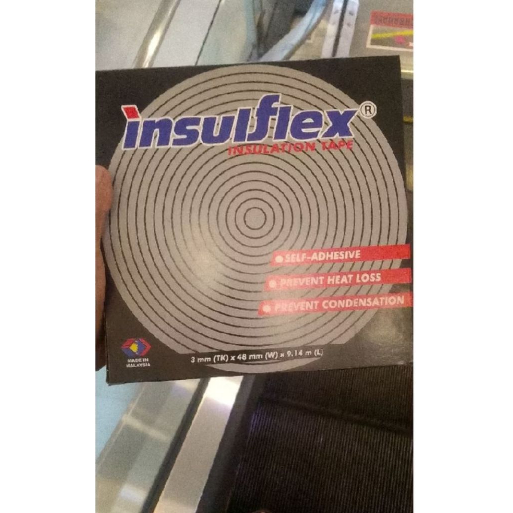 lem isolasi insulflex foam tale insulasi pipa AC tembaga insulflex  lakban sponge