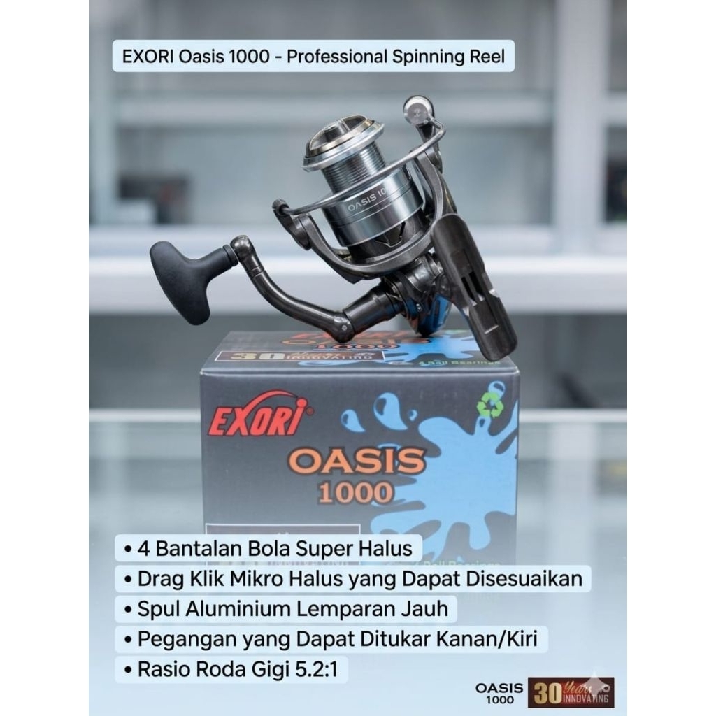 Reel Pancing Exori Oasis 1000