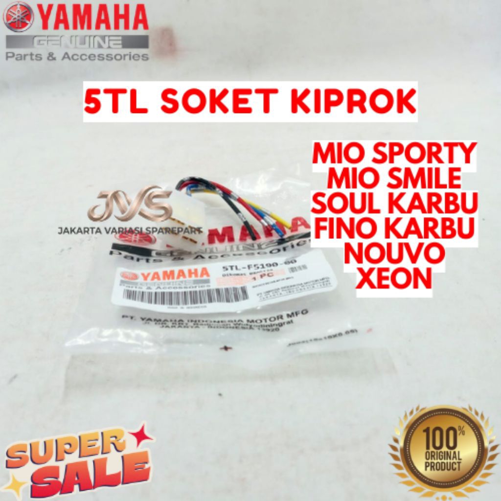 SOKET KIPROK KODE 5TL, SOKET KIPROK MIO SPORTY, SOKET KIPROK MIO SMILE, SOKET KIPROK SOUL KARBU, SOK
