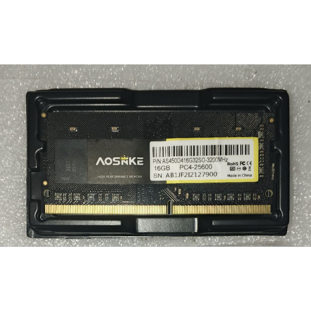 RAM SODIM/LAPTOP 16GB DDR4 3200MHZ