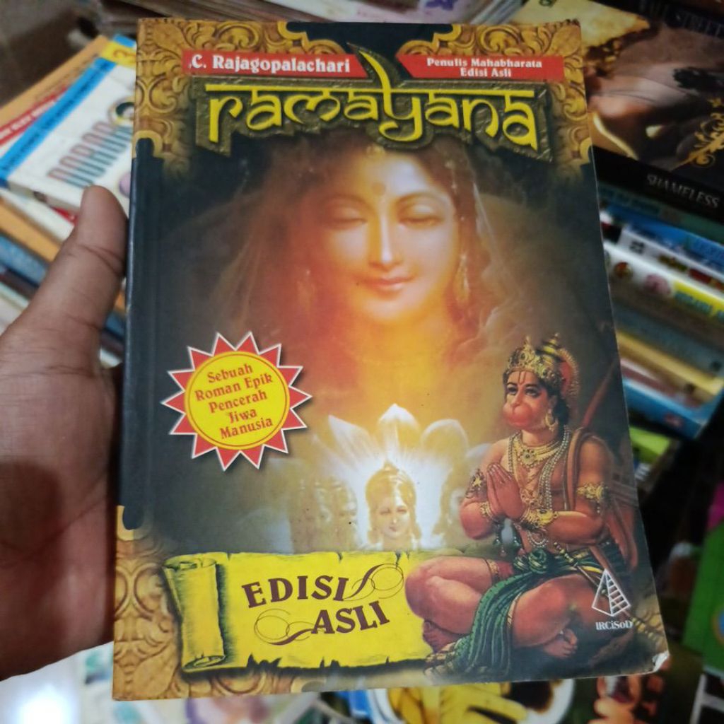 buku novel roman Mahabharata ramayana c rajagopalachari bekas original