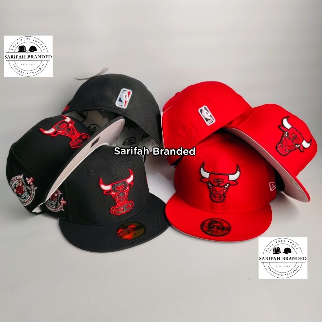 Koleksi Topi Build Up Chicago Bulls AA+ Import - Topi Snapback Fitted Banteng Import