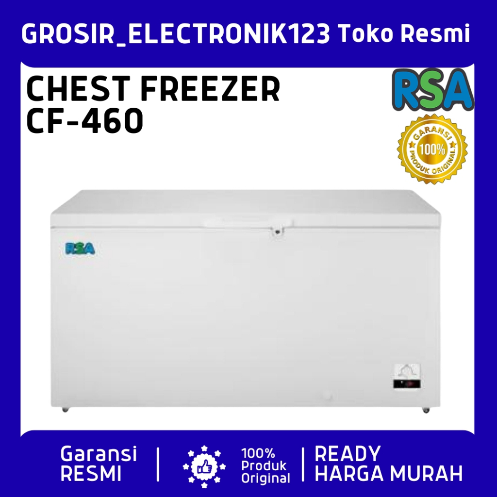 RSA CF 460 CHEST FREEZER FREEZER BOX DAGING