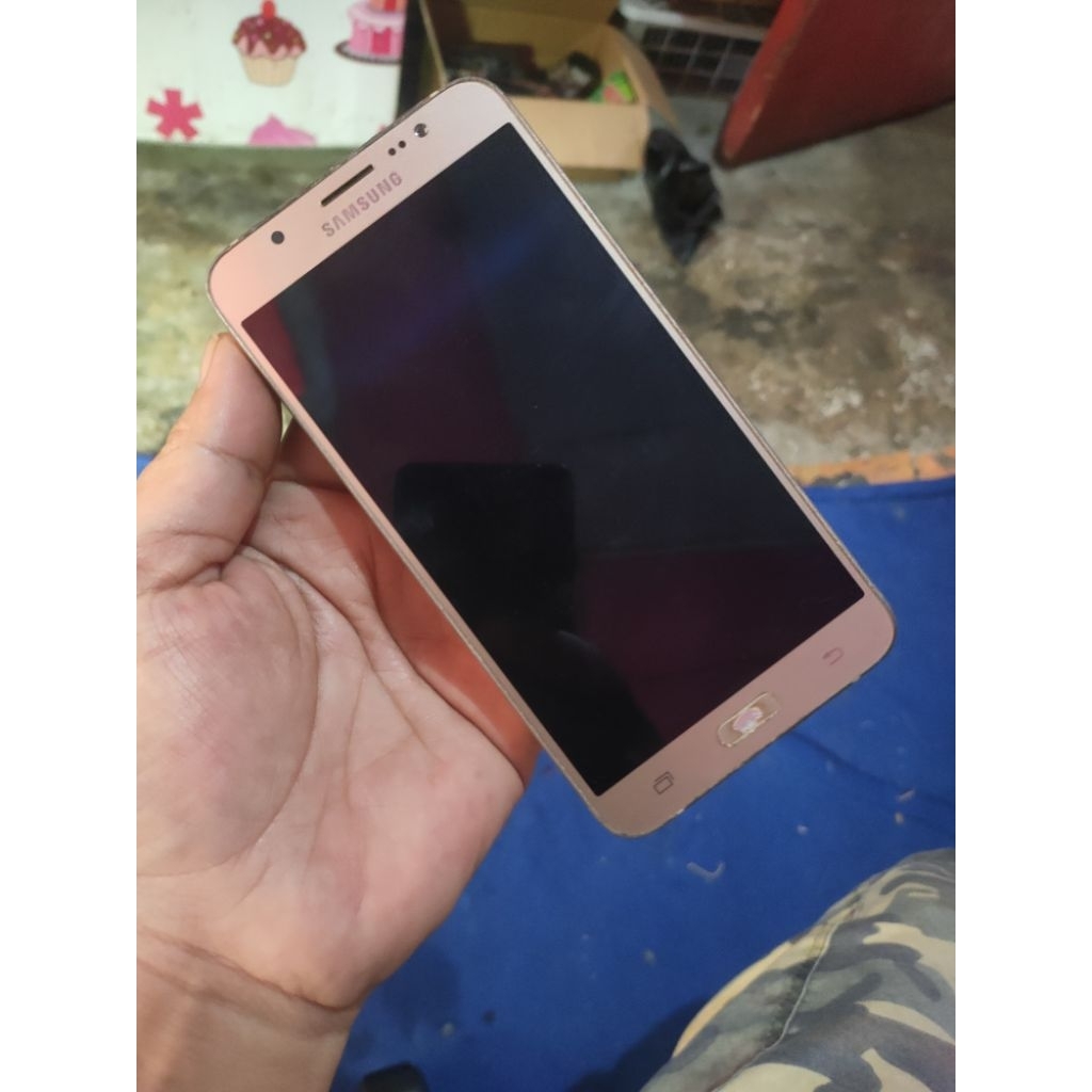 lcd ori copotan Samsung j7 (j710f) kondisi normal
