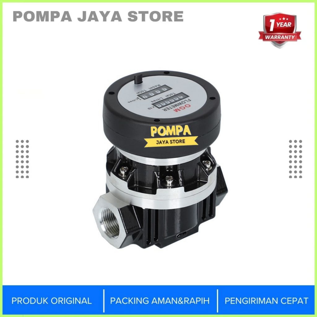 Flow meter OGM 1.5inch FlowMeter Minyak Solar OGM 1,5"