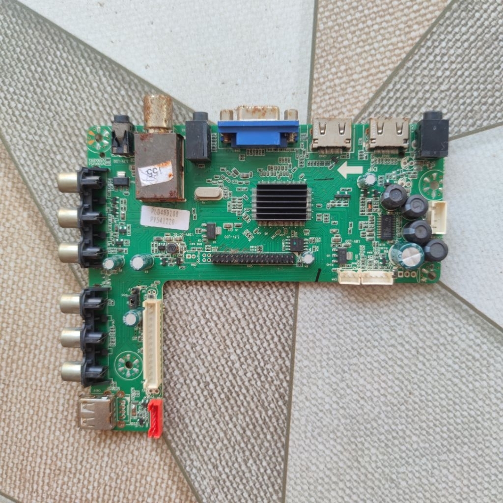 mb ori mainboard led tv POLYTRON PLD 40D100 PLD40D100