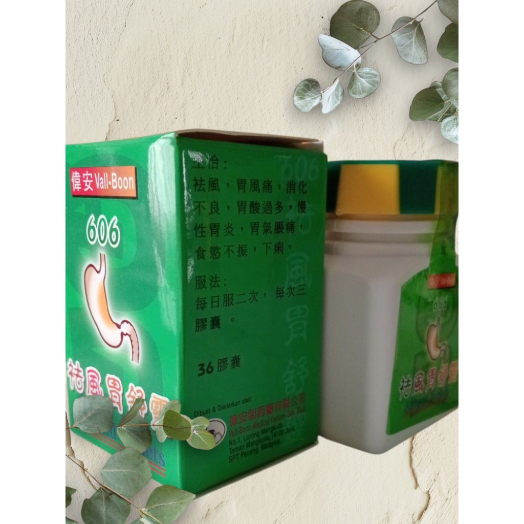 Antacid obat maag gerd lambung 606 original