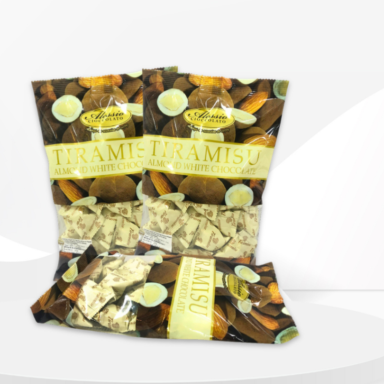 Alessio Almond Chocolate 200gr Alessio Tiramisu Almond Chocolate Coklat Almond Malaysia alelal store