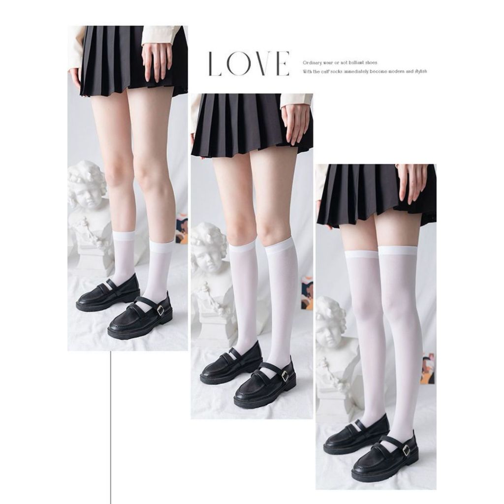 SO-032 Stocking Wanita Diatas Lutut Stocking Overknee Kaos Kaki Wanita