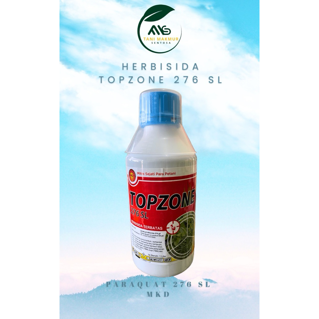 Herbisida TOPZONE 276 SL (Paraquat 276 sL) 1 Liter