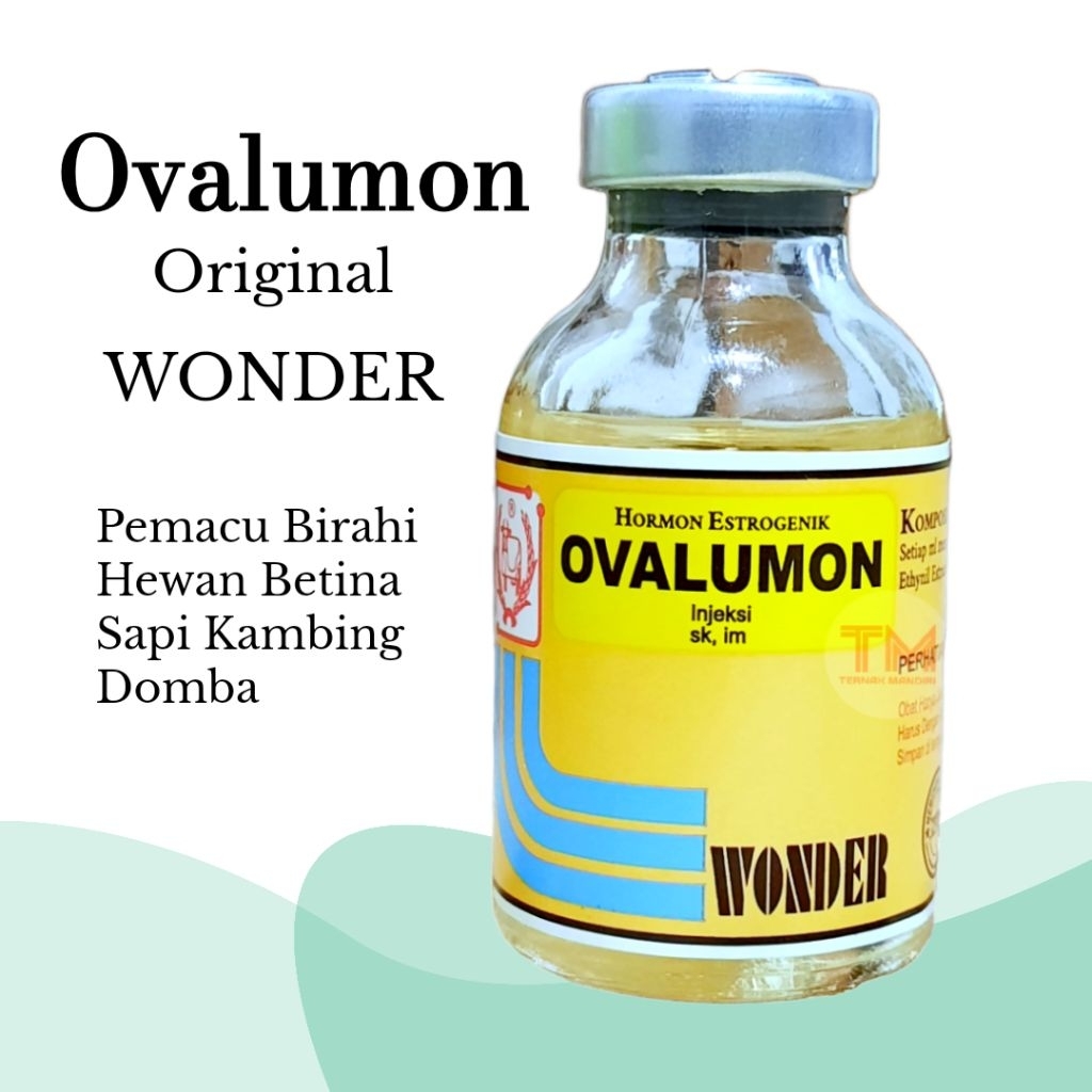 OVALUMON 20ML Obat Injeksi Pemacu Birahi Hewan Betina sapi kambing domba