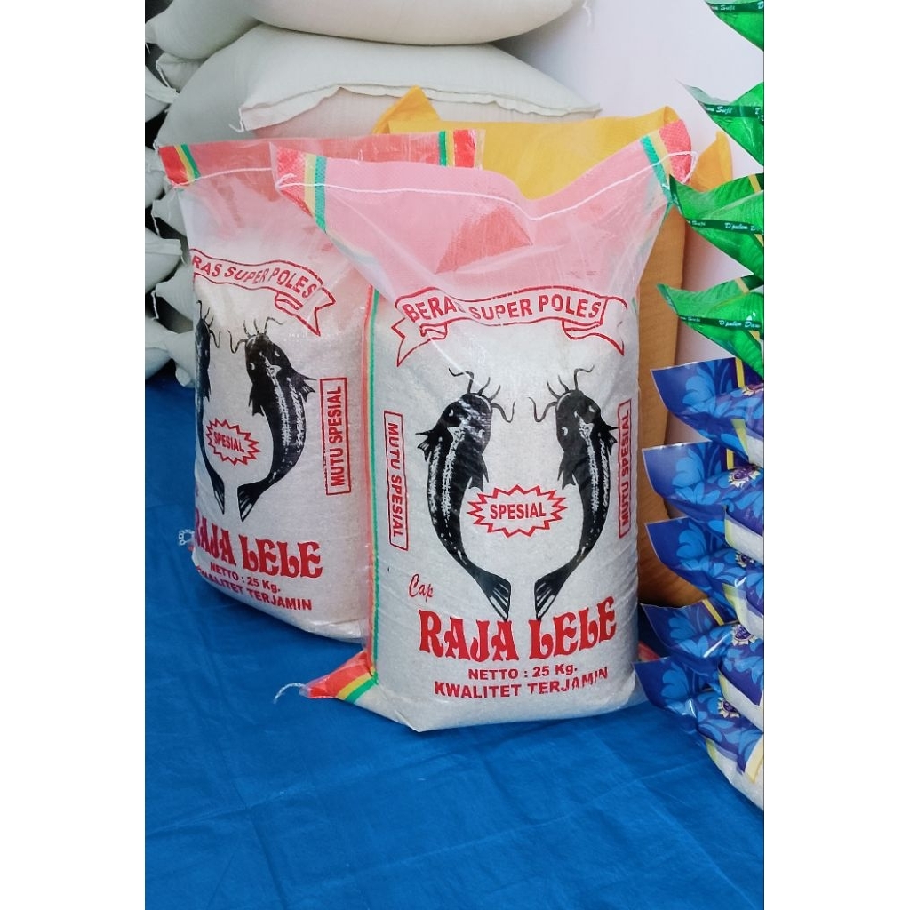 BERAS 25KG RAJALELE MERAH (CARGO KHUSUS) PULEN.
