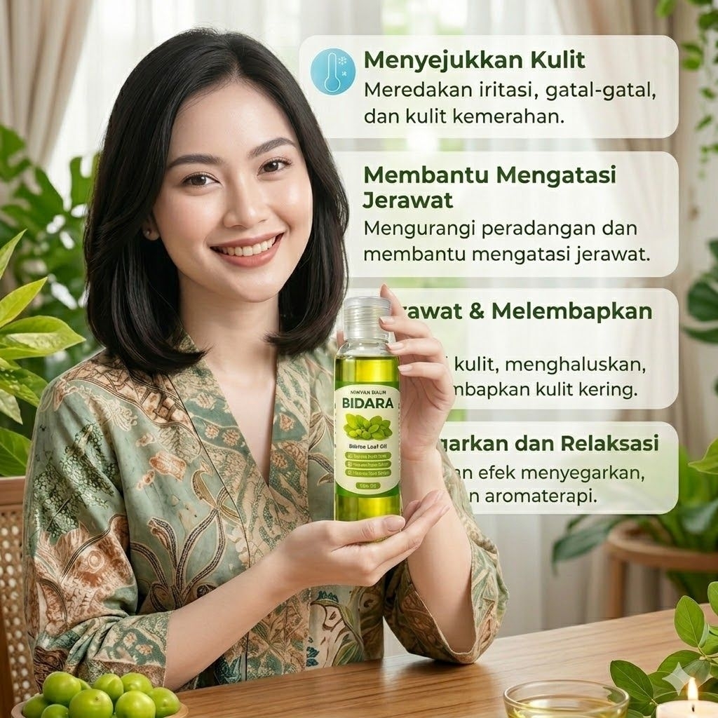 minyak Bidara arab 100%original