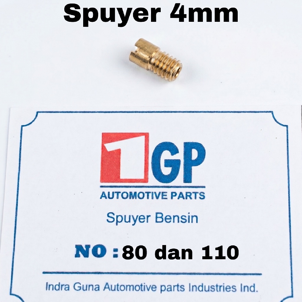 Main Jet Spuyer 4mm