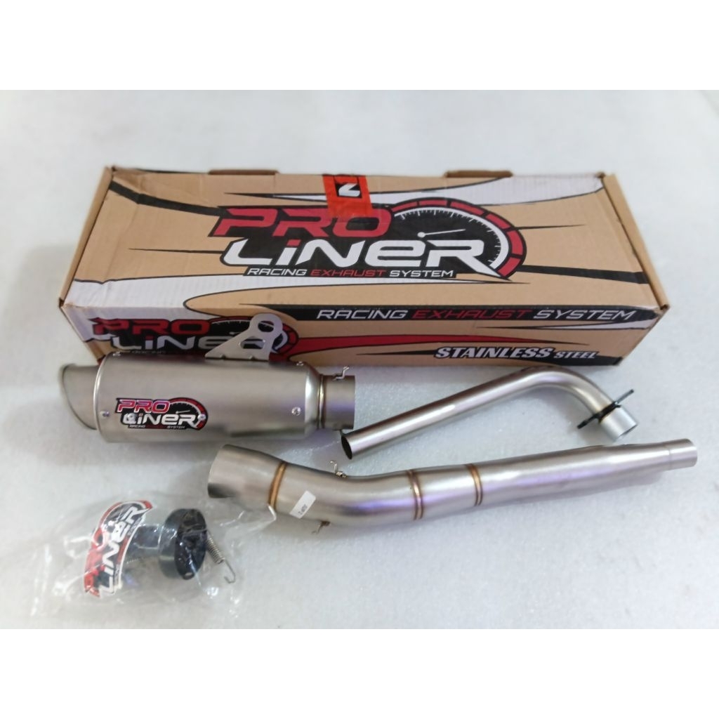 Kenalpot Racing Pro Liner yamaha Jupiter Z, Knalpot Racing bisa suara racing dan suara standar Origi