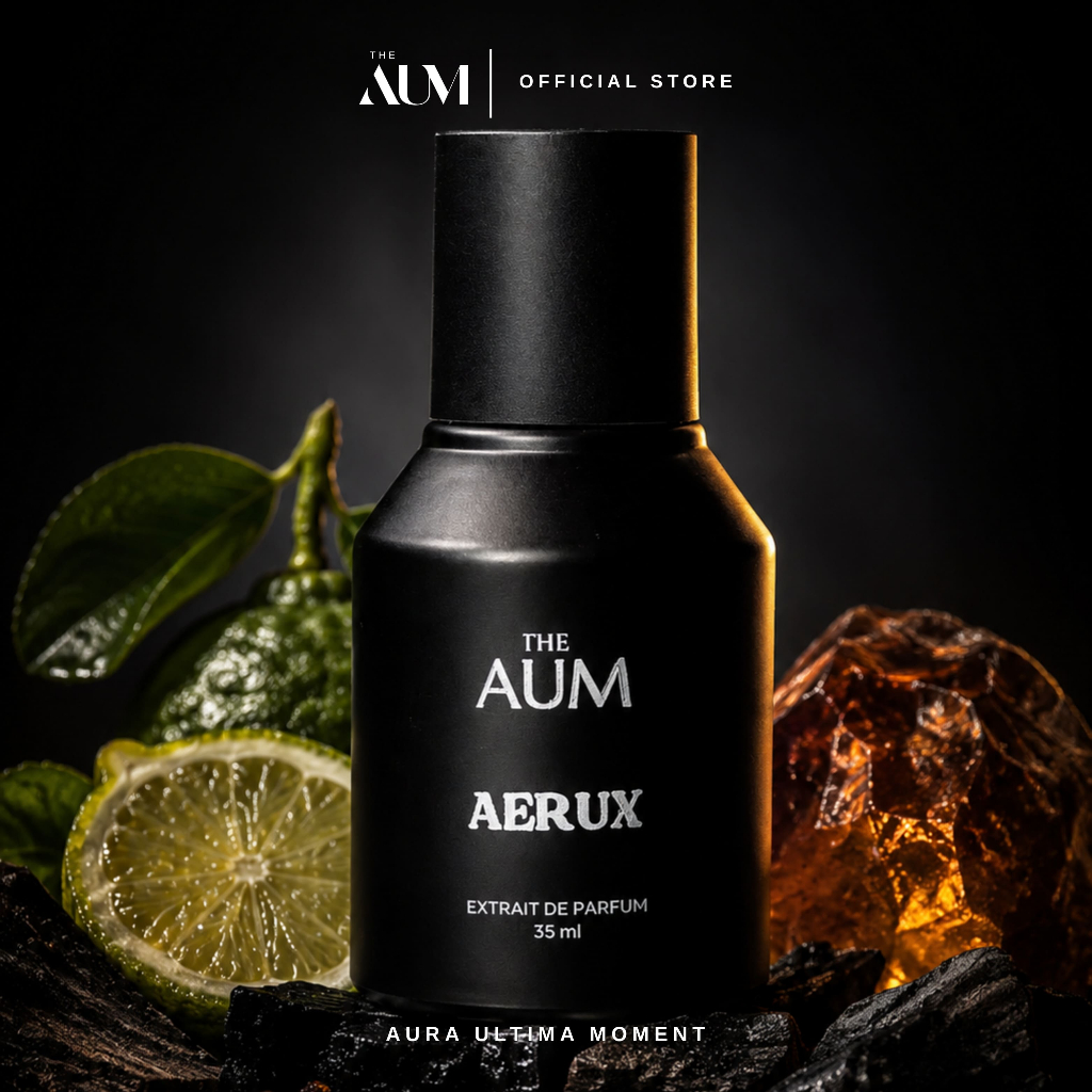 THE AUM AERUX Extrait De Parfum | Halo Dek | Parfum Halo Dek Pria Tahan Lama Premium | Long Lasting 