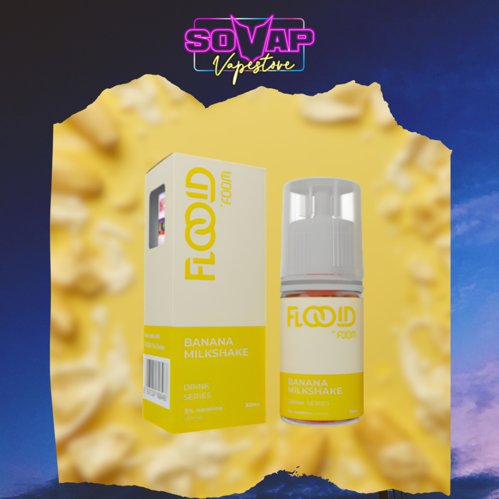 Foom Banana Milkshake 30mg 30ml Salt Nic