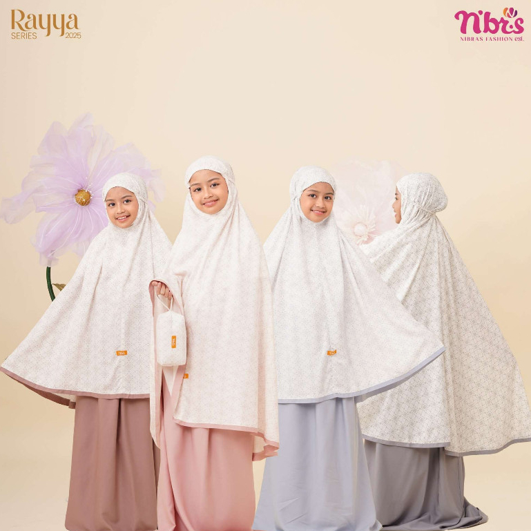 NAISHA PRAYER SET - MUKENA SET ANAK - BAHAN RAYON
