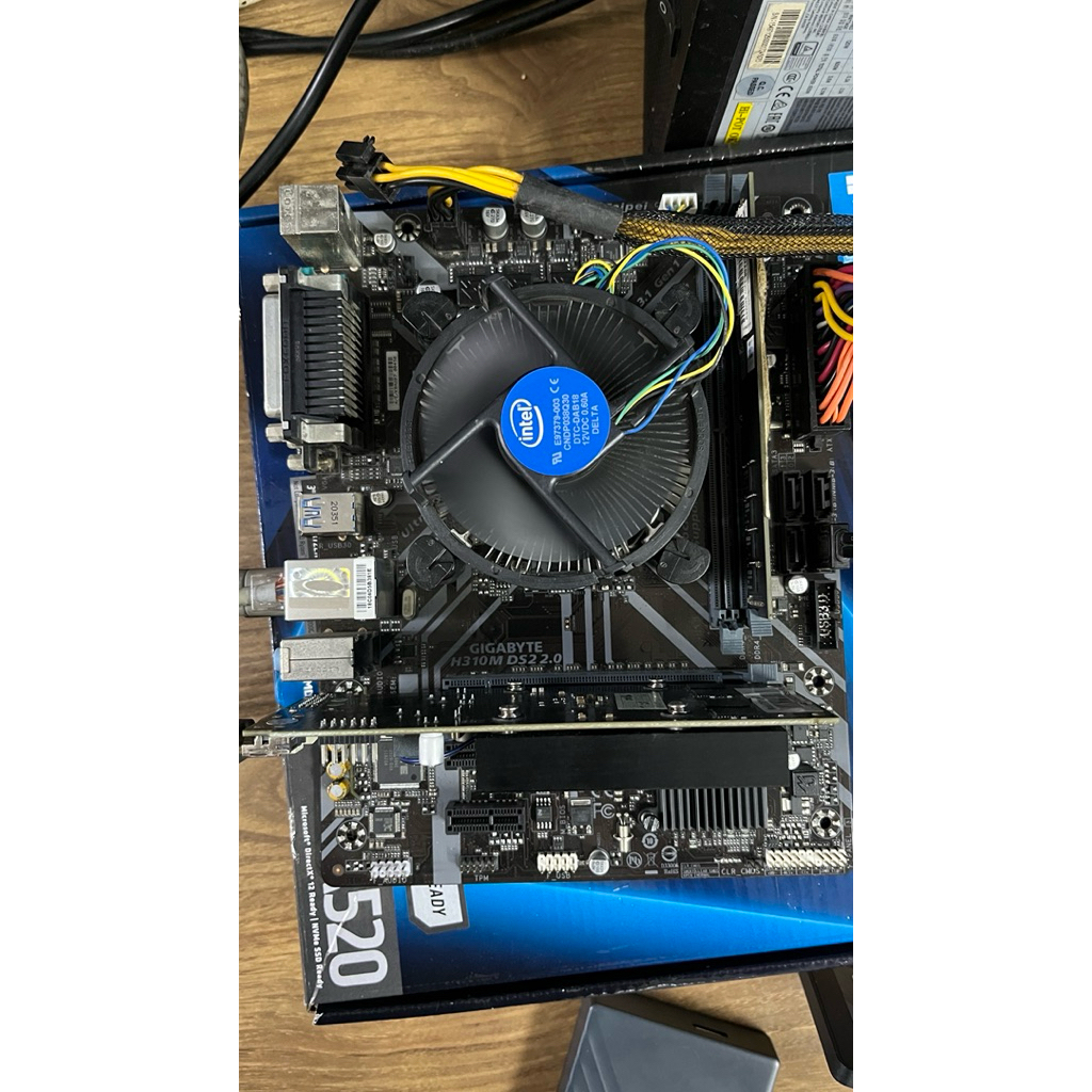 paket mobo proci i5 gen 9 9400f + mobo h310m gigbyte