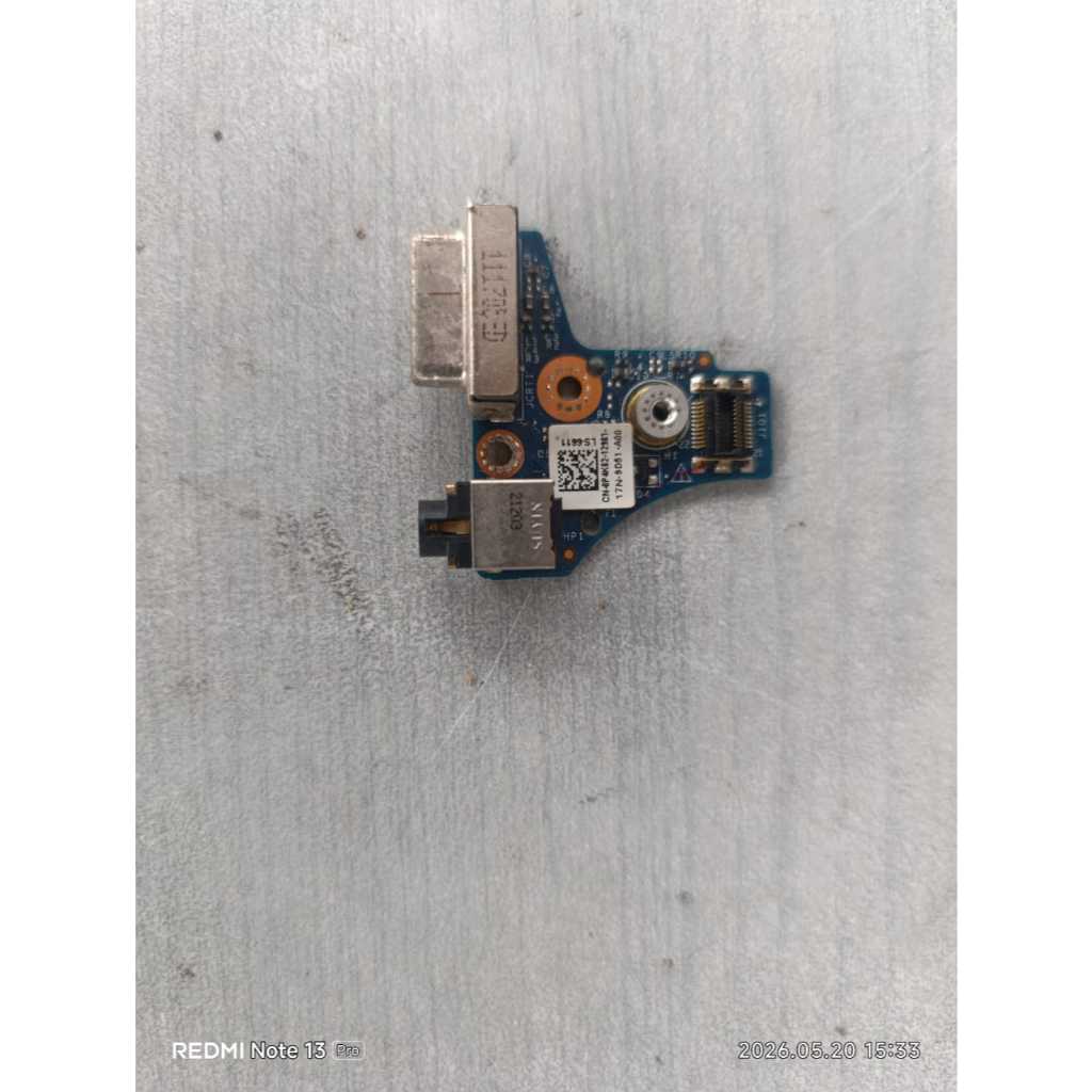 CHILDBOARD Laptop VGA PLUS AUDIO Original Copotan Unit Laptop Dell Latitude E6320 Dell E6320 Dell La