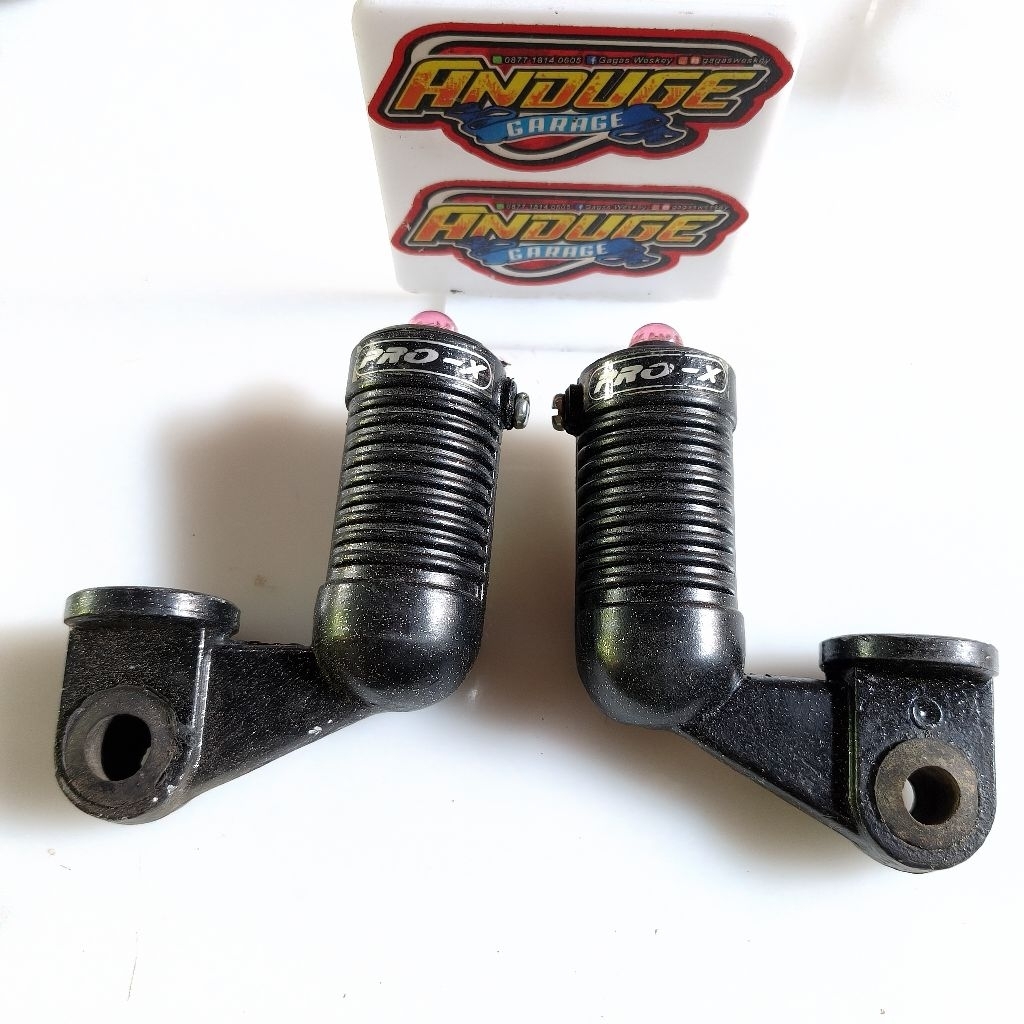 Variasi tabung shockbreaker skok shock breaker belakang lawas jadul vintage model tmt posh hitam