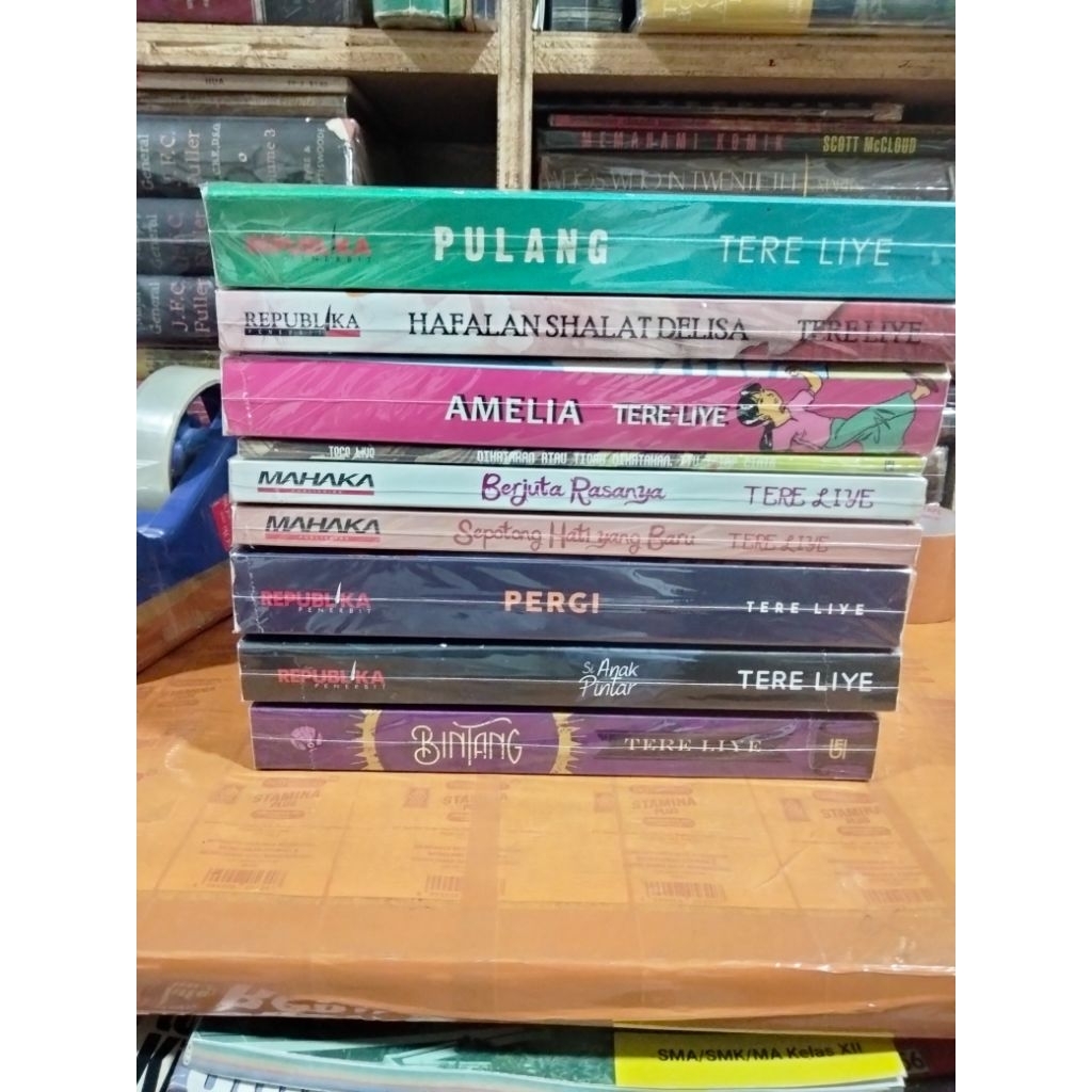 Novel Tere Liye original bekas